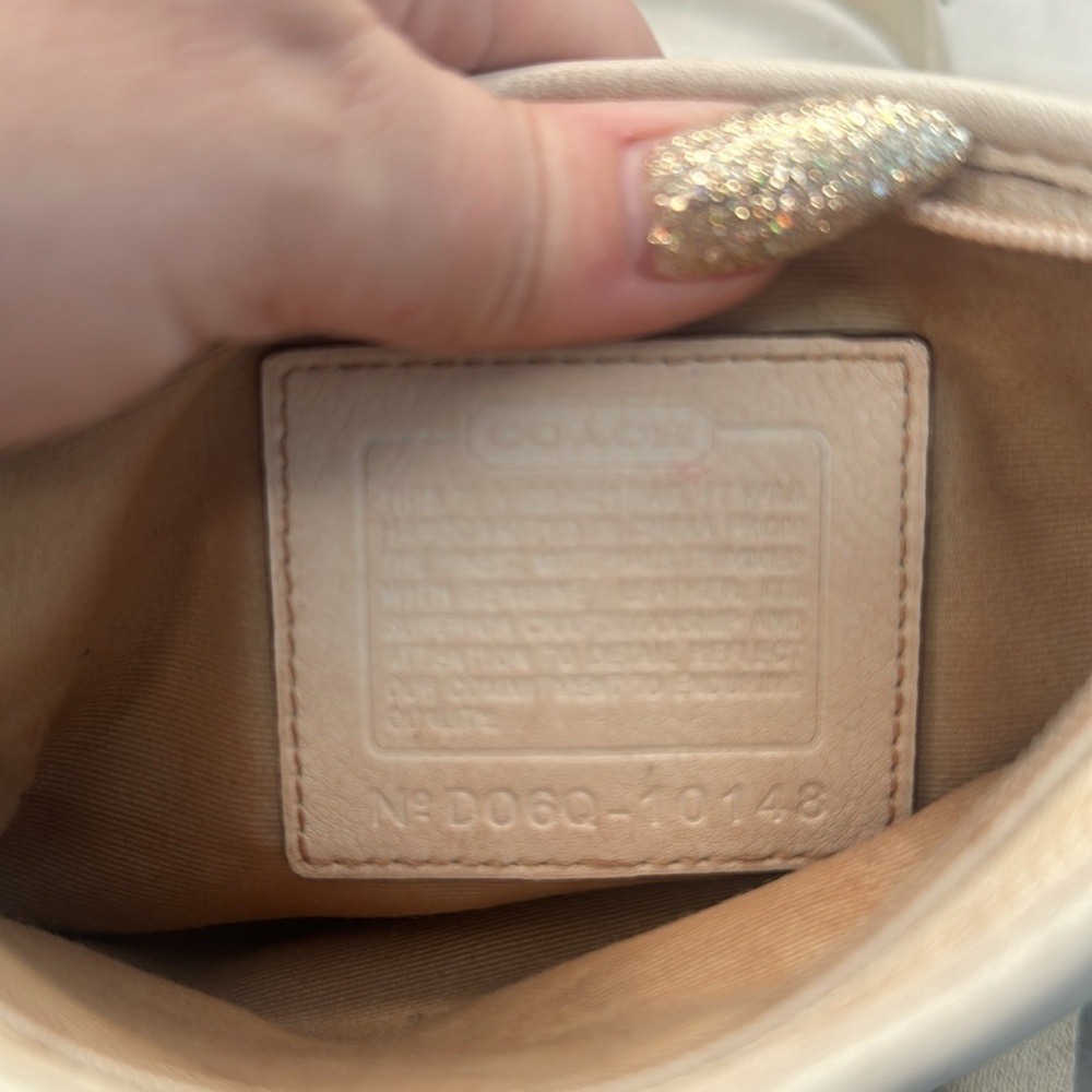 COACH Optic Signature Shoulder Swing Bag Crossbody Small Purse 10148 - Picture 9 of 9